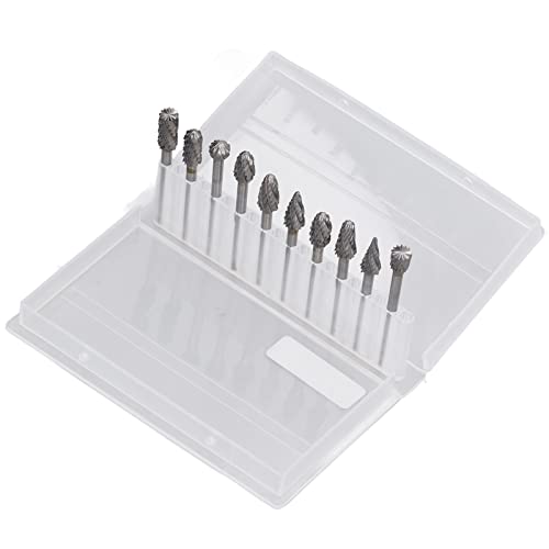 Set de fresas de carburo para metal 10 piezas miniatura 7