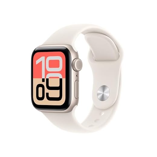 Apple Watch Series - relojes inteligentes 17 Apple Watch SE 3 GPS+Cellular caja de aluminio blanco estrella de 40 mm y correa deportiva blanco estrella-Talla S/M.Monitores de entreno y sueño,monitor de frecuencia cardiaca,pantalla siempre activa