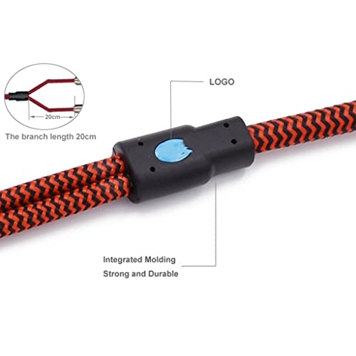Cable de Audio Stereo 6.35mm Macho a Hembra miniatura 5