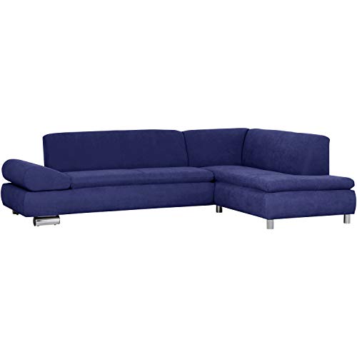 Max Winzer Sofa 2.5-Sitzer Links Rechts Palm Bay Ecksofa | Holz/Polyätherschaum | Blau - 2912-263-2051708-MET Max Winzer Sofa 2.5-Sitzer Links Rechts Palm Bay Ecksofa | Holz/Polyätherschaum | Blau