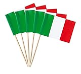 stidsds 100 Pcs Italy Flag Ita...