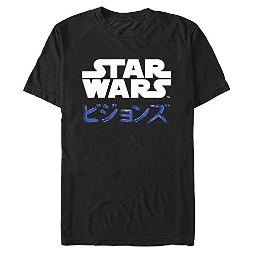 T-Shirt Star Wars Logo Kanji Homme : Un Vêtement Durable Qui Ne Se Déforme Pas