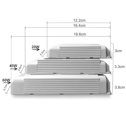 Alimentation LED dimmable 12V 60W transformateur tension constante 0-10V