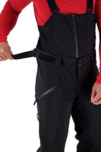 Obermeyer Babador masculino Fairweather Shell, preto, GG