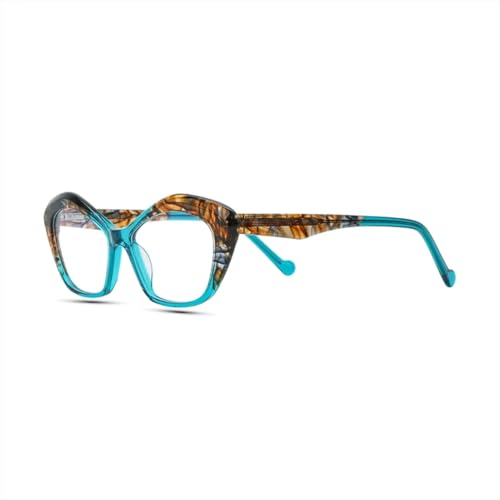 Lunettes œil de chat léopard légères pour éviter les douleurs de nez