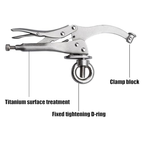 Serre-Fix pour Perceuse à Colonne Pince de Soudage 23cm Outil Multifonction - 7