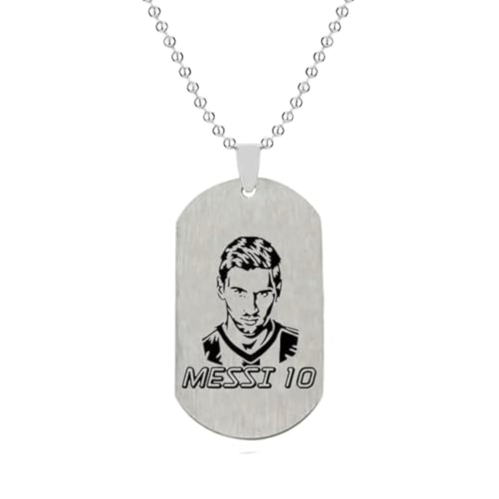 Men's Messi Sports Pendant Necklace