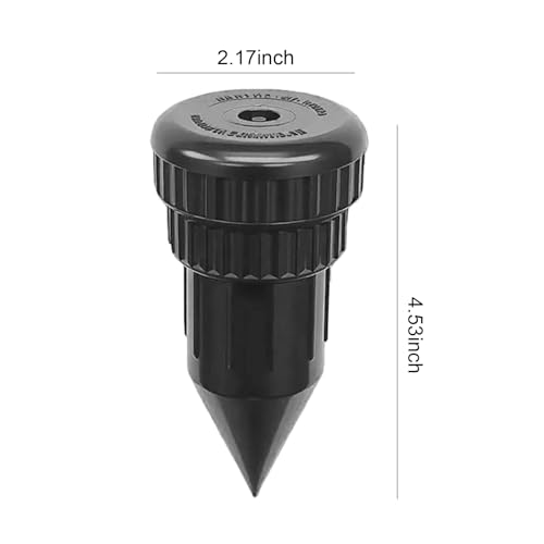 Image of Fake Sprinkler Key Hider with Storage Box, Hide A Key Cash Hider Sprinkler Head, Outdoor Key Holder for House Keys, Car Keys, Waterproof Camouflage Key Safe,Easy Push Into The Ground-1PC