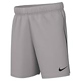 Nike Knit Soccer Shorts Y Nk DF Lge Knit III Short K, Pewter Grey/Black/Black, DR0968-052, L