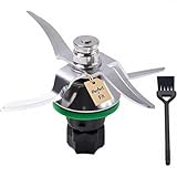 【Facile à nettoyer】Le nettoyage est un jeu d'enfant grâce à la conception amovible des lames pour lame pour robot Thermomix TM5 et TM6.