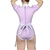 LittleForBig Baumwolle Strampler Onesie Pyjamas Bodysuit-Dienstmädchen Kostüm – Bild 4