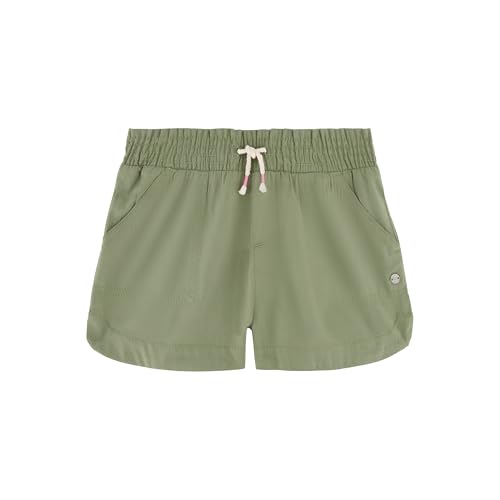 Image of Roxy Girls' Soleil Elastic Waist Shorts, Drawstring Closure, Soft & Comfortable Fit