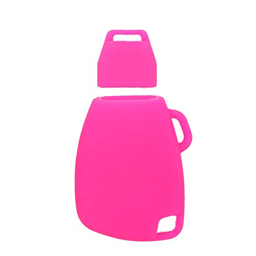 BROVACS Silicone Cover Protector Case Holder Skin Jacket Compatible with MERCEDES BENZ 3 Button Smart Remote Key Fob CV4956 Rose - Image 2