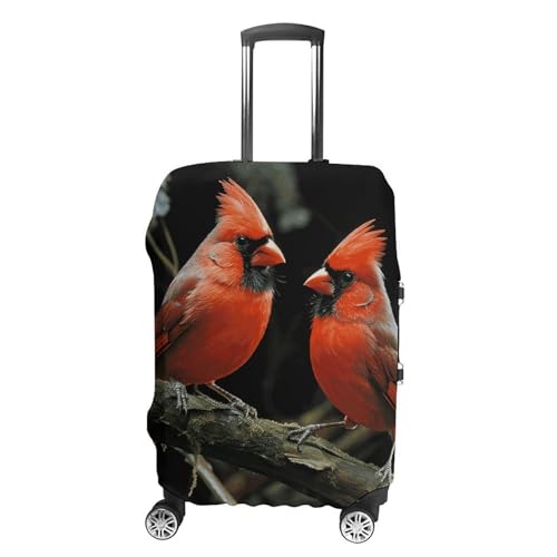 Travel Luggage Protector Cover Waterproof Wheeled Travel Birds Fauna Wild Suitcase Covers Case For 19-32 Inch Luggage