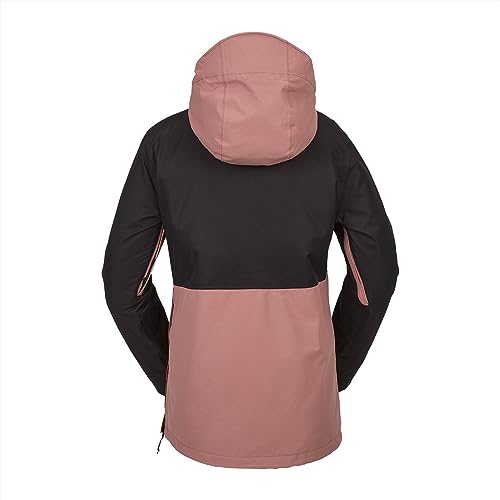 Veste Volcom Ashfield Pullover Mixte noire pour le snowboard et le ski