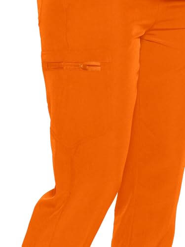 Image of COZYFIT Womens Scrub Pants - Soft Stretch Yoga Style with 5 Pockets, Slim Fit Jogger Scrubs Pants for Women