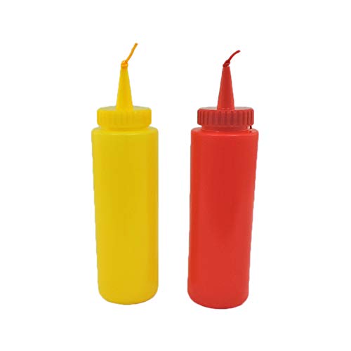 Ketchup & Mustard Fake Novelty Squirt Bottles