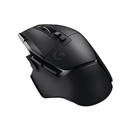Logitech G502 X Lightspeed Wireless Gaming Mouse – LIGHTFORCE hybrid optical-mechanical switches, HERO 25K gaming sensor, compatible with PC – macOS/Windows – Black