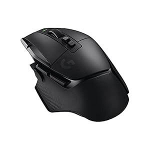Logitech G502 X Lightspeed Wireless Gaming Mouse – LIGHTFORCE hybrid optical-mechanical switches, HERO 25K gaming sensor, compatible with PC – macOS/Windows – Black
