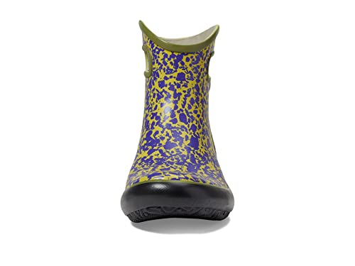 Bogs Women's Patch Ankle-Spotty Boot, Olive Multi, 8 #TOP1