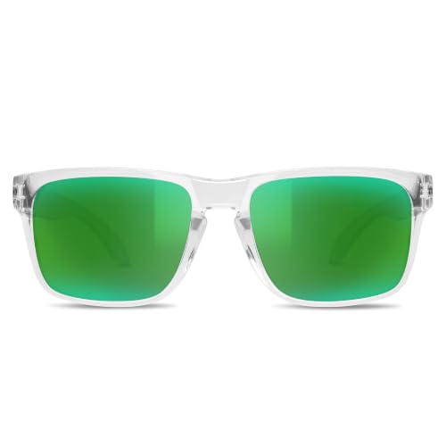 Image of B.N.U.S Sunglasses Corning Glass Lens, Non-Polarized for Men Women