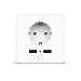 Produktbild MuZhuo Upgrade Smart Wifi Socket - Smart Plug Kompatibel mit Alexa und Google Home -Intelligente Steckdose Zeitschaltuhr Fernbedienung Ihrer Geräte (EU-Stecker)