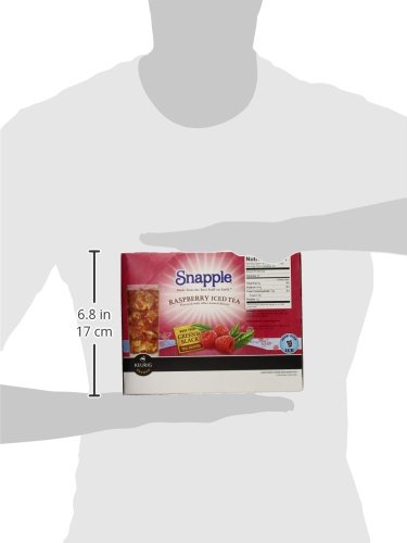 Snapple Iced Tea, Raspberry, 0.44 Oz, 22 Count