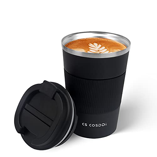 12 oz Stainless Steel Vacuum Insulated Tumbler by KIWI - Keeps Drinks Hot or Cold for Hours