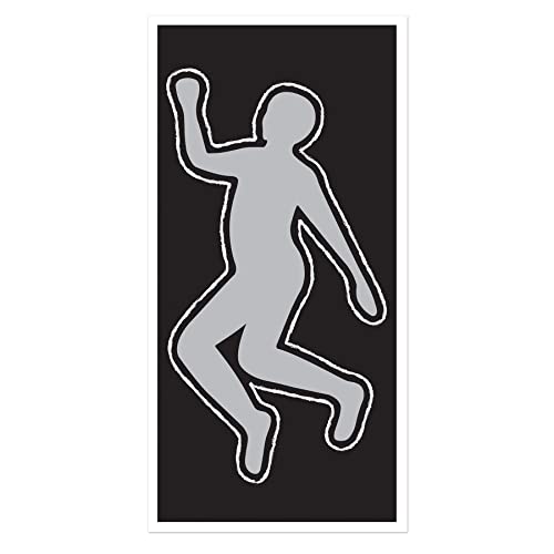 Beistle 57831 PSI Body Silhouette, 30 by 5-Feet