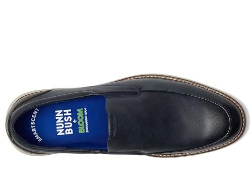 Image of Nunn Bush Chase Moccasin Toe Slip-On Lightweight Contemporary Loafer