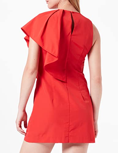 Sisley Dress 4QPL5VI46 Vestito, Red 29L, 44 da