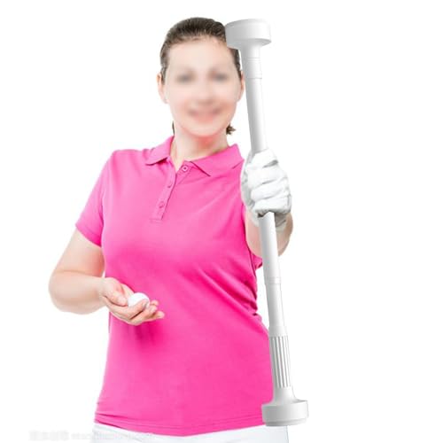 Barra Armario Barra Extensible para Colgar Ropa, Elegante Barra Telescópica para Ropa de Alta Resistencia, Barra para Ropa con Montaje a Tensión sin Necesidad de Taladrar, Barras Ajustables(White,110-