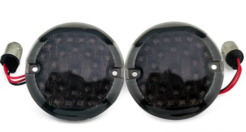 Feu arrière 1157 double intensité avec clignotant lumineux pour FLH FLSTN