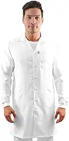 Jaleco masculino gola esporte com punho