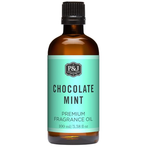 Image of P&J Trading - Chocolate Mint Scented Oil 100ml - Fragrance Oil for Candle Making, Soap Making, Diffuser Oil