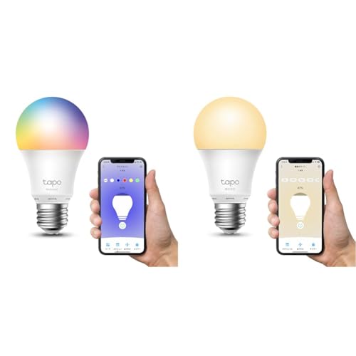 yZbgzTP-Link Tapo ANT X}[g LED v ^Cv }`J[ E26 800lm dF Echo V[Y/Google z[ ǉ@sv [J[ۏ3N Tapo L530E/A + X}[g LED 