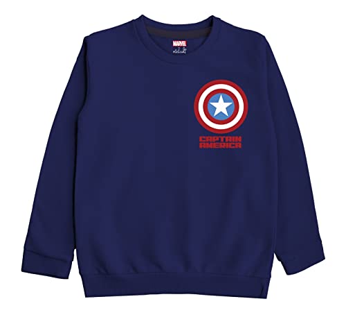 Image of minicult Spiderman Regular Fit Character Printed Full Sleeve Sweatshirt for Boys and Girls(Pack of 1)(15-16 Years)