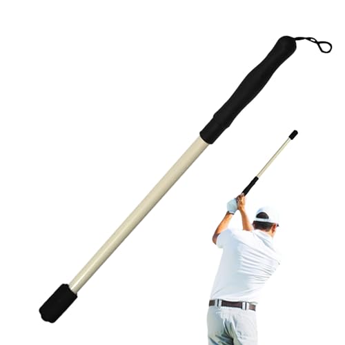 Bastões de treinamento de golfe - Bastão de aquecimento para prática de golfe - Bastão macio e portá