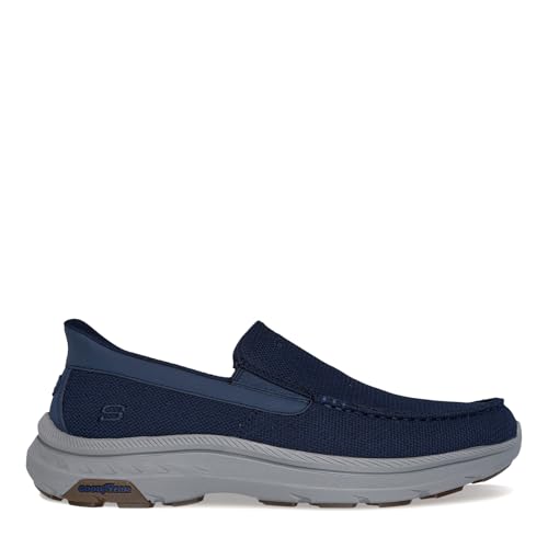 Skechers USA Men's Men's Pollard-Wilfred Sneaker, Navy, 112