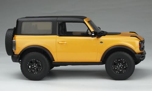 2021 Ford Bronco Wildtrak en escala 1:18 por GT Spirit miniatura 3