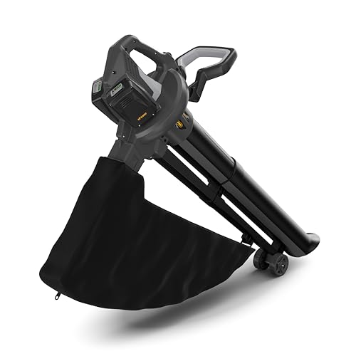 Alpina AV 20 Li Kit Souffleur/Aspirateur/Broyeur, 20 V, 0.6 KW – 2 Batt. 4 Ah + Double Chargeur, Bac 45 L – Entretien des Espaces Verts