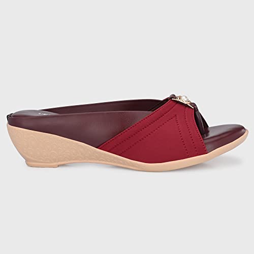 Image of Centrino Women Thong Sandals & Comfortable Ortho Care Sandal For Ladies | Fashion Wear Sandal & Chappal | Soft Cushioned for More comfort (6213)
