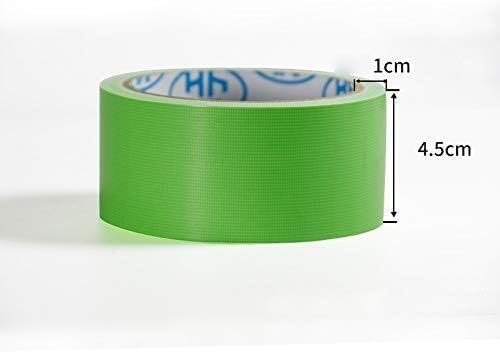 Nastro impermeabile autoadesivo 10M verde nastro adesivo resistente nastro adesivo impermeabile e per mostre di nozze Colla forte Nastro adesivo di fissaggio a colori su un lato