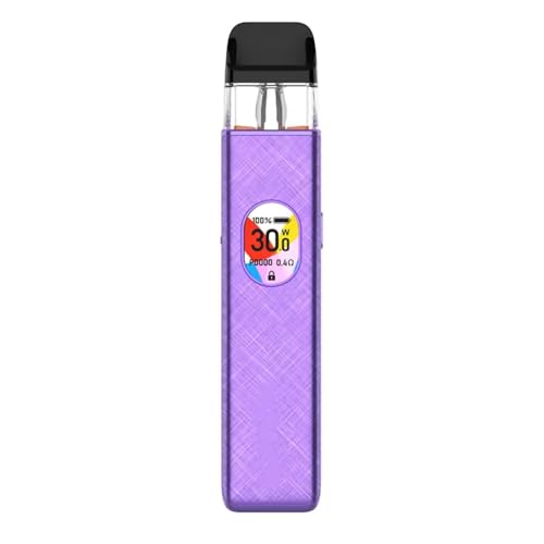 Kit XROS 5 con tecnología COREX 3.0, potencia máxima de 30 W, batería incorporada de 1500 mAh y cartucho XROS Pod de 3 ml, compatible con 0,4/0,6 ohmios, sin nicotina ni líquido.