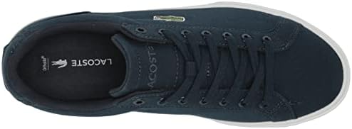 Lacoste Men's Lerond Sneaker, Navy Blue/White, 12 | Image 4