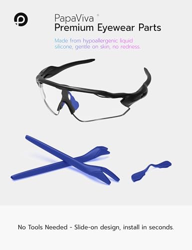 Image of Replacement Nose Pads & Ear Socks Rubber Kits for Oakley Radar EV Path OO9208 / Radar EV Pitch OO9211 Sunglass