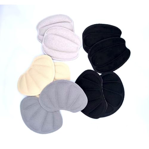 5 pares de almohadillas antideslizantes para lengüeta de zapatos miniatura 4