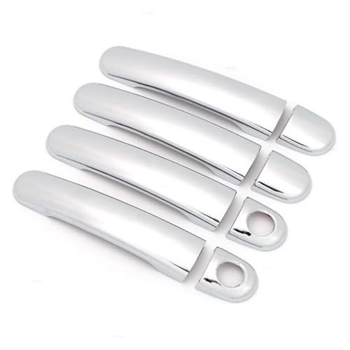 Garniture poignée porte Seat Leon Toledo anti-rayure couverture argent