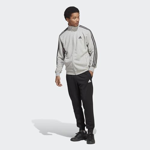 Image of adidas Men Basic 3-Stripes French Terry Track Suit