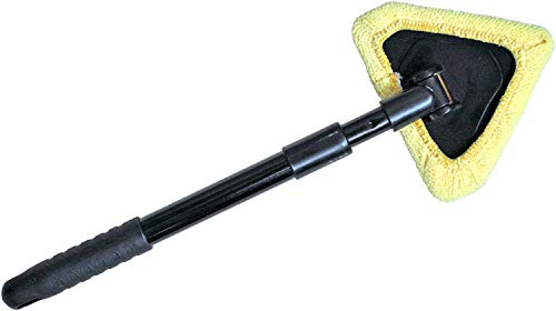 Carlinea 011095 Vision Net Raclette Microfibre Télescopique, Jaune